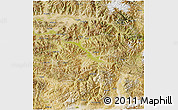 Satellite 3D Map of Gyangze