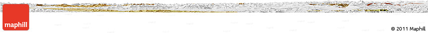 Satellite Horizon Map of Gyangze, physical outside