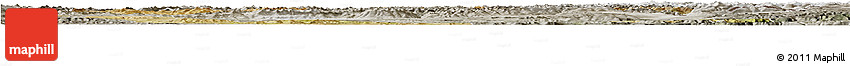 Satellite Horizon Map of Gyangze, semi-desaturated