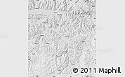 Physical Map of Gyangze, desaturated
