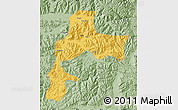 Savanna Style Map of Gyangze