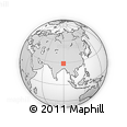 Outline Map of Gyangze