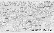 Physical Panoramic Map of Gyangze