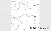 Blank Simple Map of Gyangze