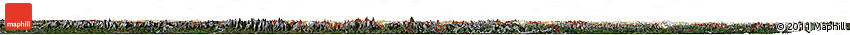 Satellite Horizon Map of Xizang Zizhiqu (Tibet), darken