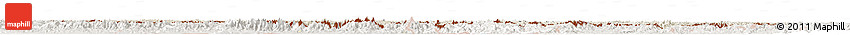 Shaded Relief Horizon Map of Xizang Zizhiqu (Tibet), lighten