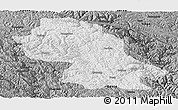 Physical Panoramic Map of Jomda, darken, desaturated
