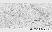 Physical Panoramic Map of Jomda, lighten, desaturated