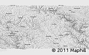 Physical Panoramic Map of Jomda, semi-desaturated