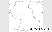 Blank Simple Map of Jomda, no labels