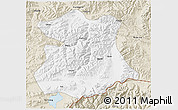 Classic Style 3D Map of Kangmar
