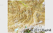 Satellite 3D Map of Kangmar
