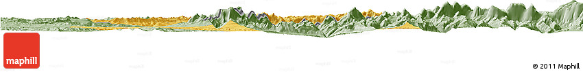 Savanna Style Horizon Map of Kangmar