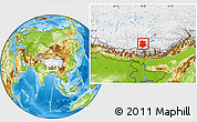 Physical Location Map of Kangmar