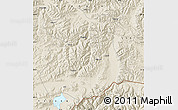 Shaded Relief Map of Kangmar