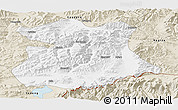 Classic Style Panoramic Map of Kangmar
