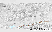 Physical Panoramic Map of Kangmar