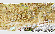 Satellite Panoramic Map of Kangmar