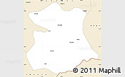 Classic Style Simple Map of Kangmar
