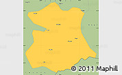 Savanna Style Simple Map of Kangmar