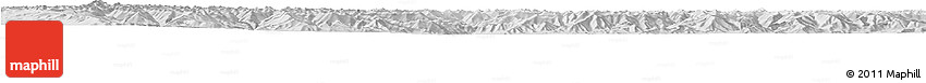 Silver Style Horizon Map of Lhasa Shiqu Silver Style Horizon Map of Lhasa Shiqu