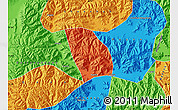 Political Map of Lhasa Shiqu