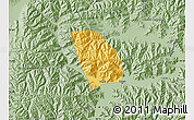 Savanna Style Map of Lhasa Shiqu
