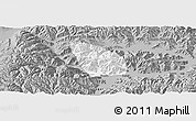 Gray Panoramic Map of Lhasa Shiqu