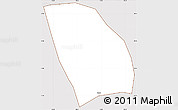 Classic Style Simple Map of Lhasa Shiqu, cropped outside