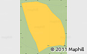 Savanna Style Simple Map of Lhasa Shiqu