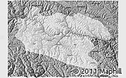 Physical 3D Map of Lhorong, darken, semi-desaturated