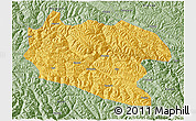 Savanna Style 3D Map of Lhorong