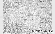 Silver Style 3D Map of Lhorong