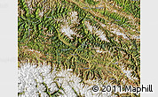 Satellite Map of Lhorong