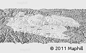 Gray Panoramic Map of Lhorong