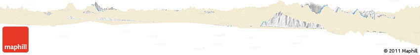 Classic Style Horizon Map of Lhunze, single color outside