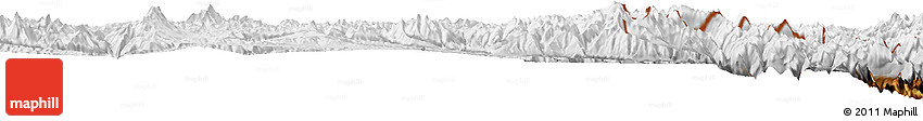Physical Horizon Map of Lhunze