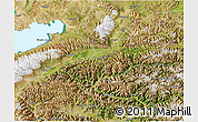 Satellite 3D Map of Lhunzhub