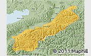 Savanna Style 3D Map of Lhunzhub