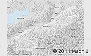 Silver Style 3D Map of Lhunzhub