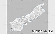 Gray Map of Lhunzhub, single color outside