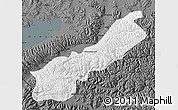 Physical Map of Lhunzhub, darken