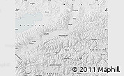 Physical Map of Lhunzhub, semi-desaturated