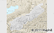 Physical Map of Lhunzhub, shaded relief outside