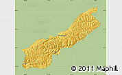 Savanna Style Map of Lhunzhub, single color outside