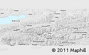 Physical Panoramic Map of Lhunzhub