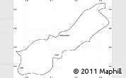 Blank Simple Map of Lhunzhub, cropped outside