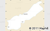 Classic Style Simple Map of Lhunzhub, single color outside