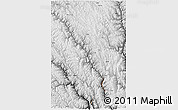 Physical 3D Map of Markam, desaturated