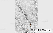 Physical 3D Map of Markam, lighten, desaturated